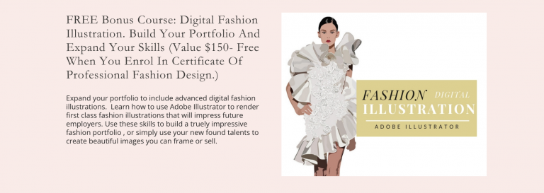 Certificate of Professional Fashion Design Course Online – La Mode College