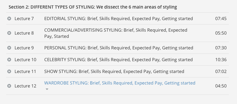 Fashion Styling Course Brisbane Sydney Melbourne GoldCoast La Mode College