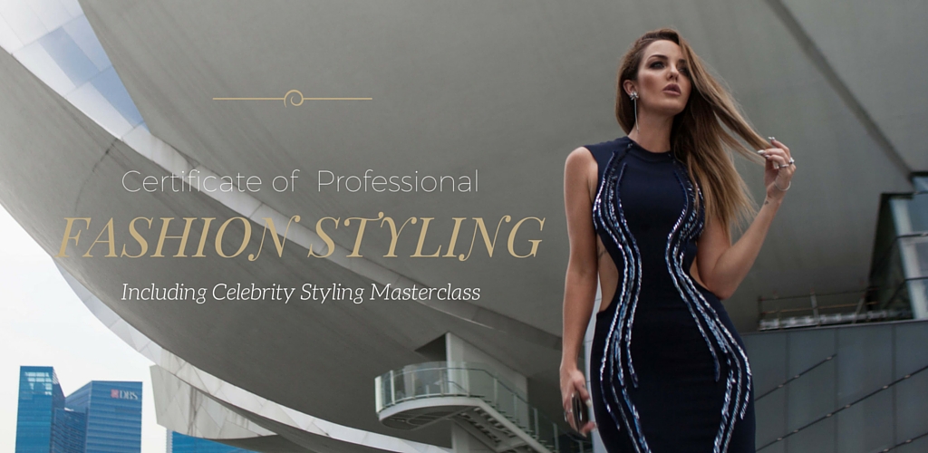 certificate of fashion styling course La Mode College Amber Reane